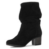 Maciejka Women's Leather Velour Boots Black