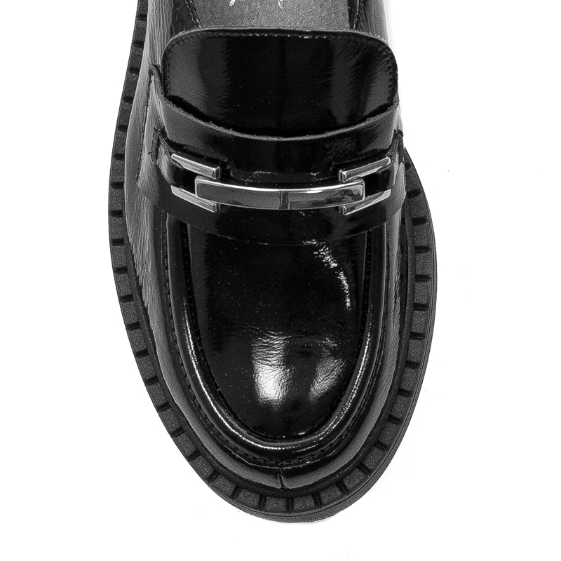 Lemar Women's leather black shoes