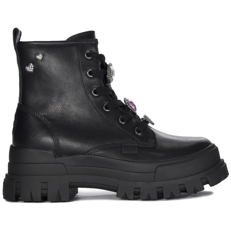 Buffalo Botki damskie ocieplane ASPHA RLD ICE Black