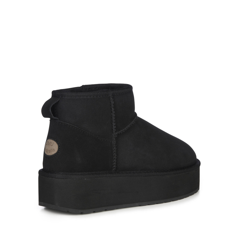 EMU Australia Stinger Micro Flatform Black W13082 Black