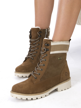 Remonte Women's Brown Combination warmed Boots