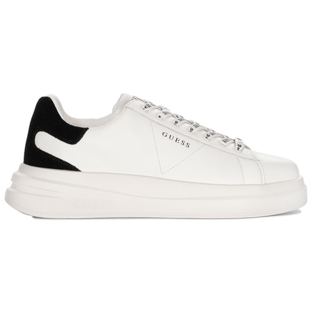 Guess Sneakersy Męskie Biało Czarne