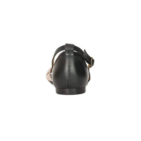 Maciejka 04614-15/00-5 Metallic Rose Black Sandals