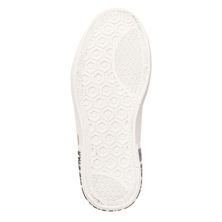 Big Star Trampki dziecięce dziewczęce wysokie White białe