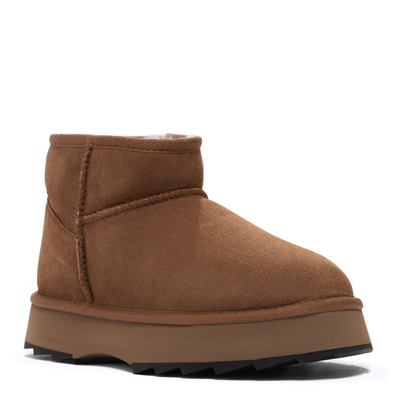 EMU Australia Sharky Micro Flatform Chestnut W13304-CHEB