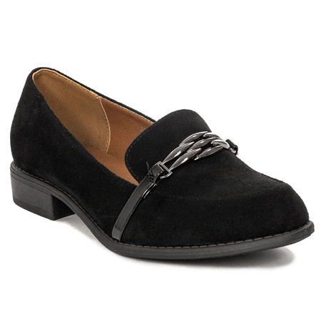 Jezzi Women Low Shoes Black Fabric
