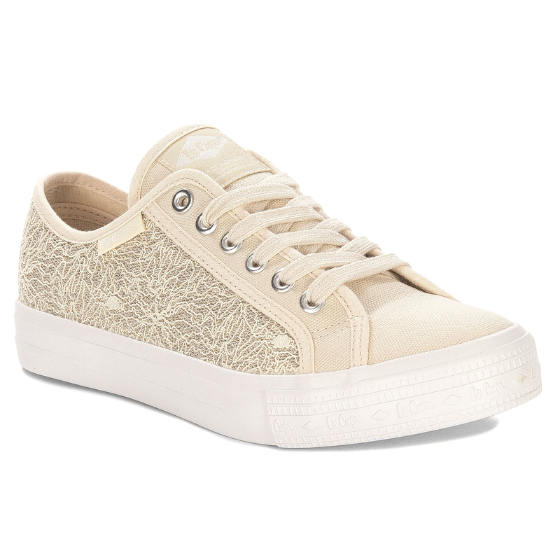 Lee Cooper Trampki Damskie Beżowe