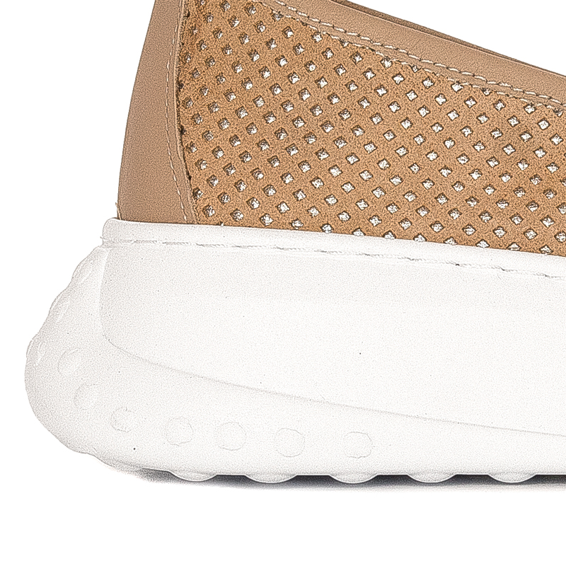 Artiker Beige Women's Flat Shoes