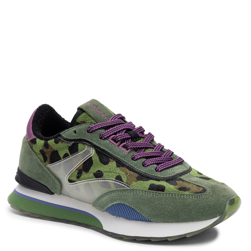 Hoff Fashionable Leather Women's Sneakers Green 22603002