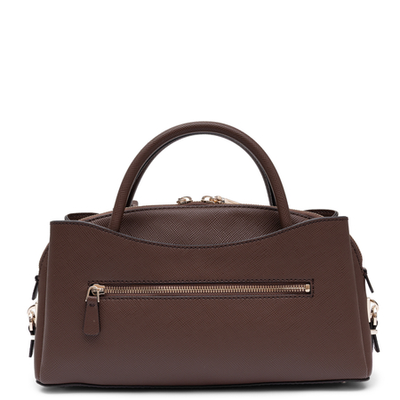 Guess Zadra Torebka Klasyczna Kuferek Brązowa HWZG2227050-BROWN