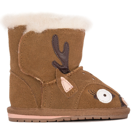 Buty EMU Australia botki dziecięce Deer Walker Chestnut