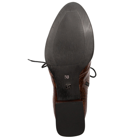 Maciejka 5743C-02/00-7 Women's Brown Leather Boots