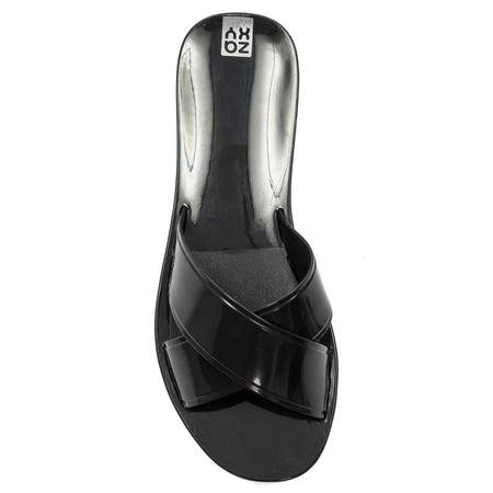 Zaxy Unica Slide AD Black flip-flops