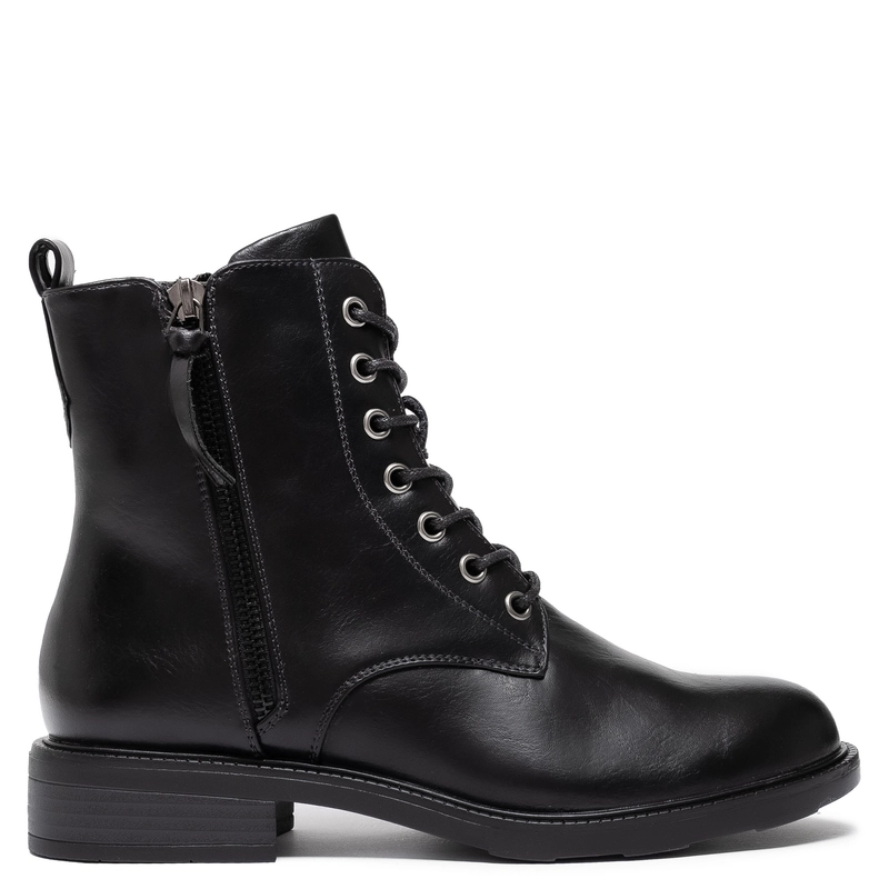 T.Sokolski Leather Womens Boots Warm Lined Black POWZ25214BK