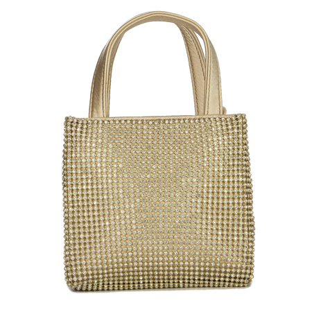 Guess Lua Mini Gold Bag