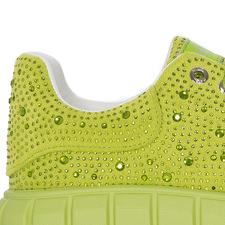 GOE Sneakersy damskie półbuty zielone