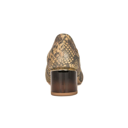 Maciejka 04602-43-00-1 Gold Reptile Pumps