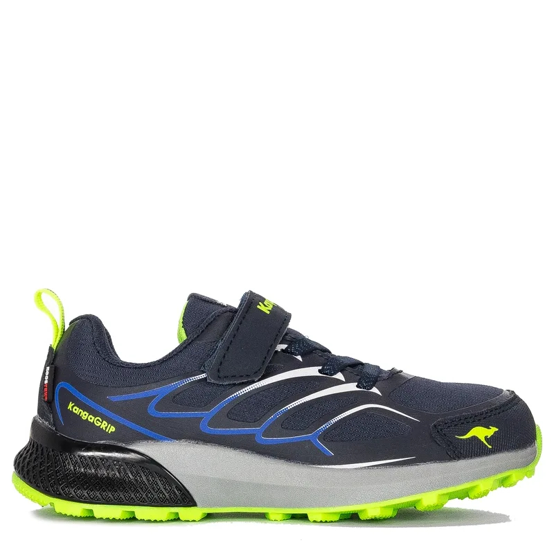 Kangaroos children's boys' shoes DK Navy/Lime Sneakers