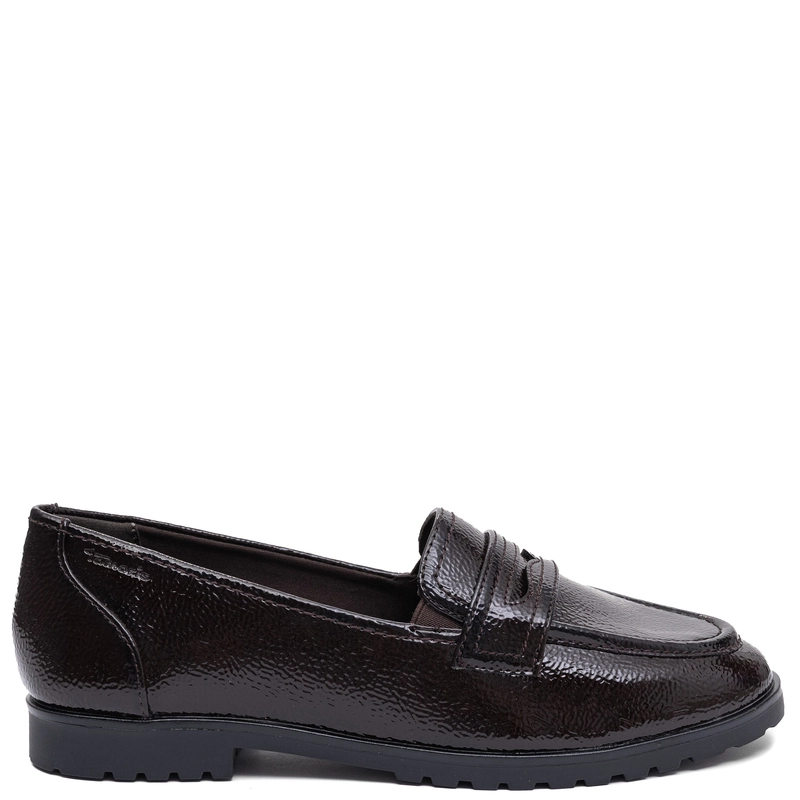 Tamaris Półbuty Damskie Mocca Patent 1-24239-42-332