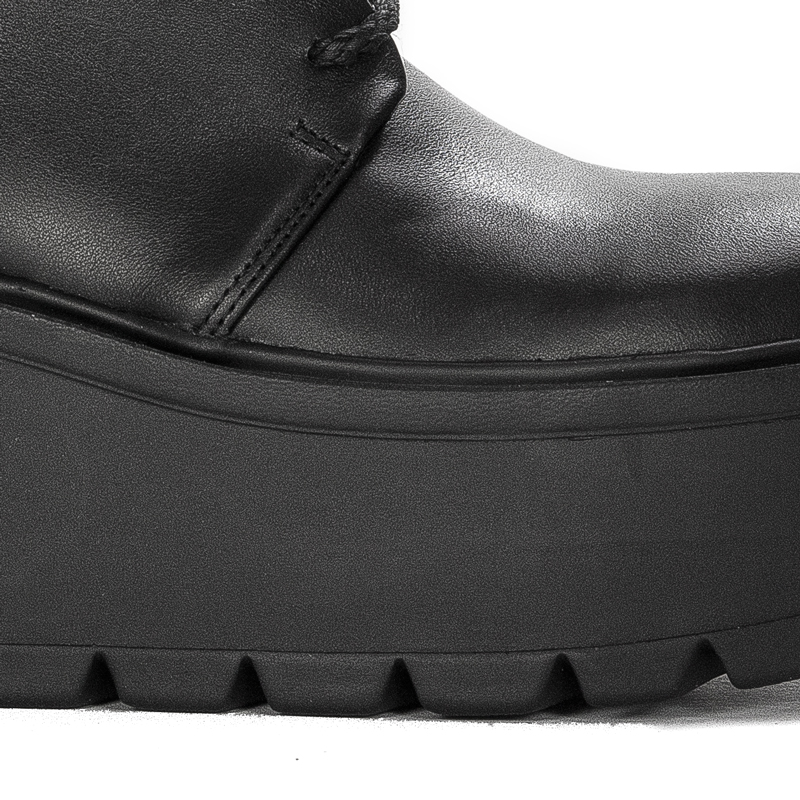 Maciejka 05294-50/00-6 Black Lace-UP Boots