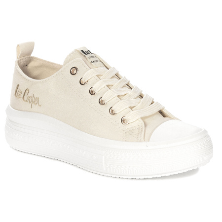 Lee Cooper Trampki Damskie Beżowe