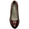 Maciejka Leather Platform Pumps Burgundy 02629-23-00-1