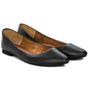 Maciejka Leather Ballerina Flats Almond Toe Black 04100-01/00-8