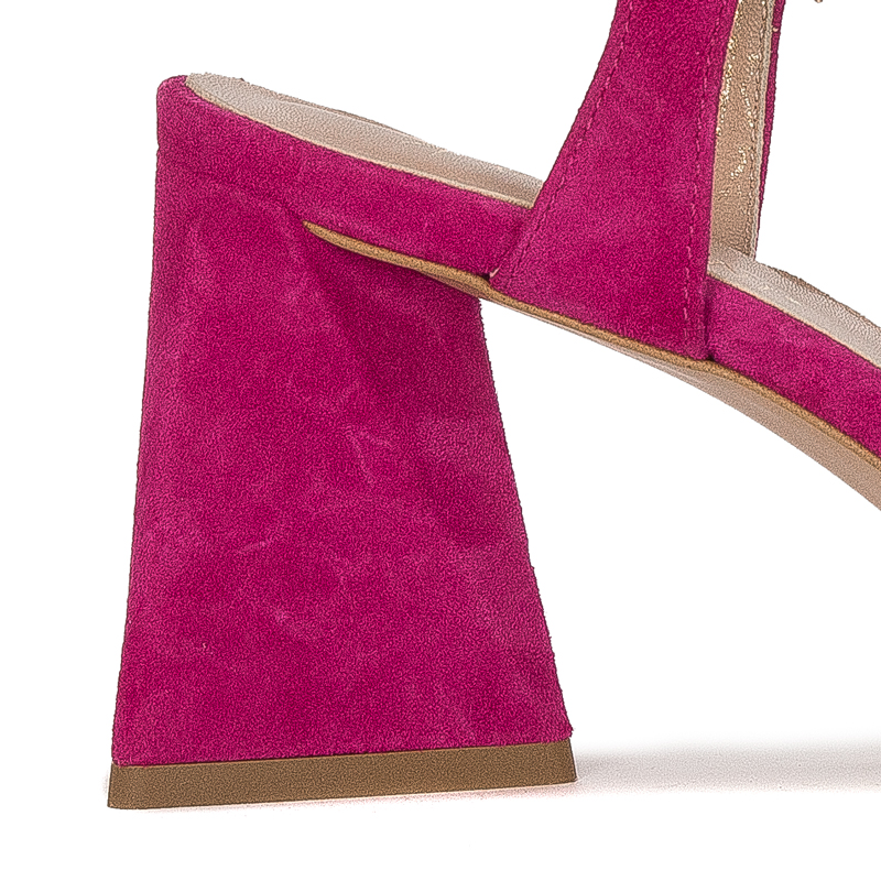 Visconi Women's leather Fuchsia Sandals