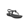 Ipanema Sandały japonki dziecięce dziewczęce Class Charm II Kids Black/Silver