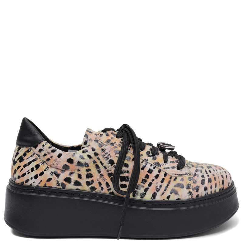 Maciejka Women's Genuine Leather Platform Sneakers Multicolour 6191W-24/00-8