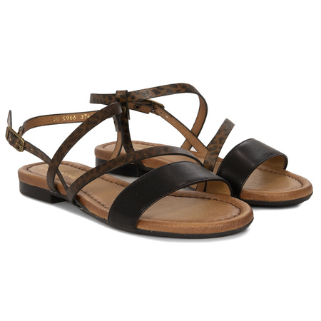 Maciejka Women's Leather Panther Sandals