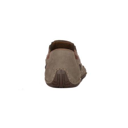 Rieker Men's Brown Slip-on Low Shoes