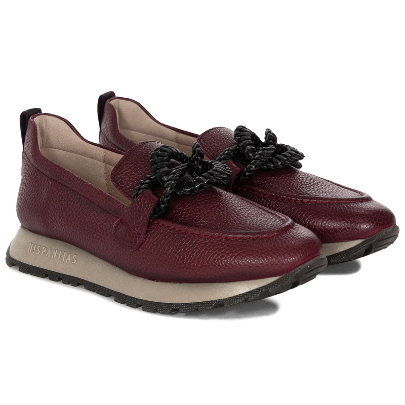 Hispanitas Women's Half Shoes Red