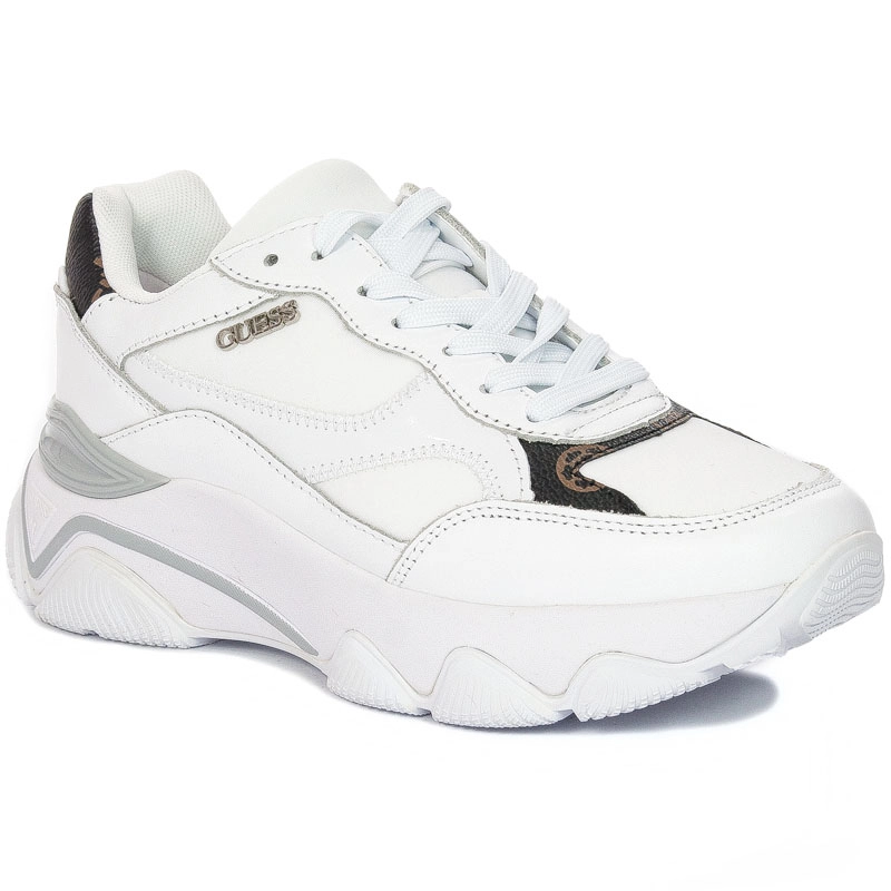 Sneakersy Guess FL8SN2 FAL12 Sunshine2 White Białe