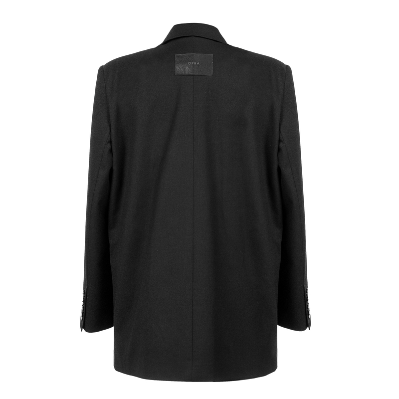 Opra Marynarka Bahira Black Oversize
