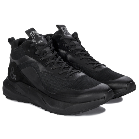 Igi&Co Men's Nero Black Sneakers