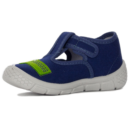Befado Children's shoes for boys velcro Honey Navy Blue