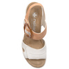 Rieker White Combination women's sandals