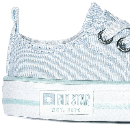 Big Star Trampki dziecięce dziewczęce niebieskie Blue