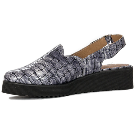 Maciejka Women's leather shoes Grey