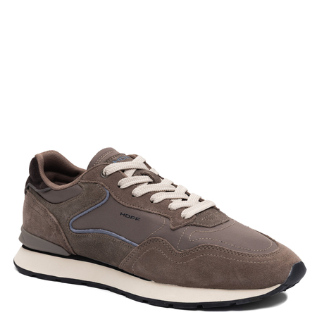 Hoff Suede Sneakers Men's Lace-up Brown 22602410