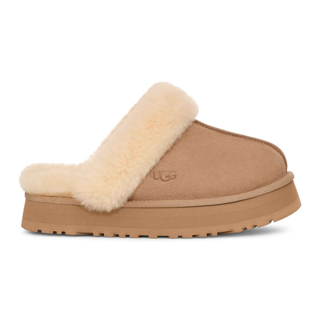 UGG Kapcie Damskie Na Platformie Disquette Sand