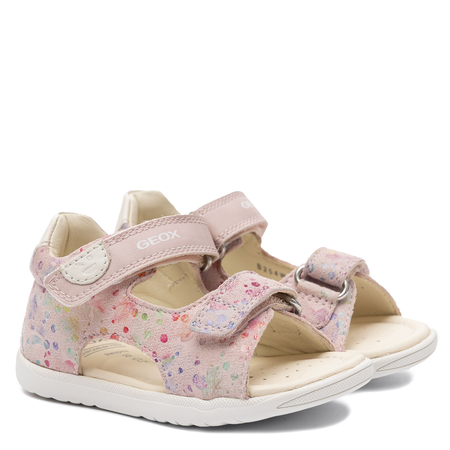 Geox Girls’ Sandals With Velcro Straps Pink B254WA-C8W0G