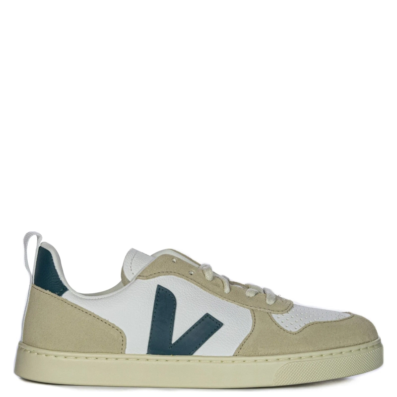 Veja Women's Leather White Brittany Almond Sneakers