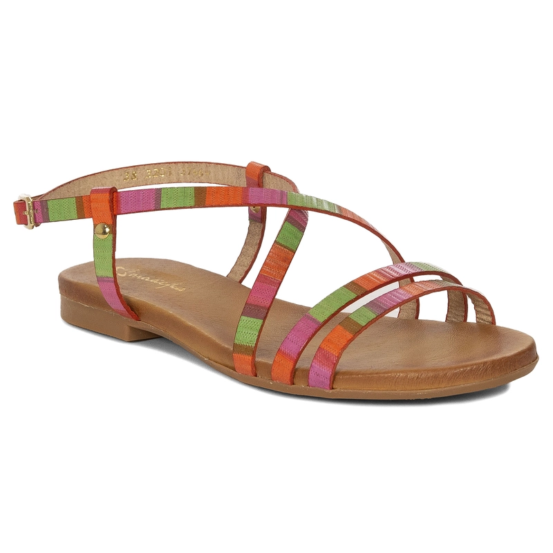 Maciejka Women's Leather Sandals Multicolor