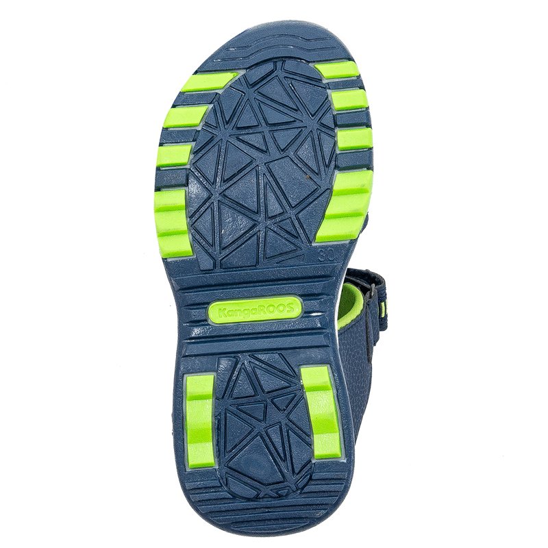 Kangaroos Sandały dziecięce DK Navy Lime