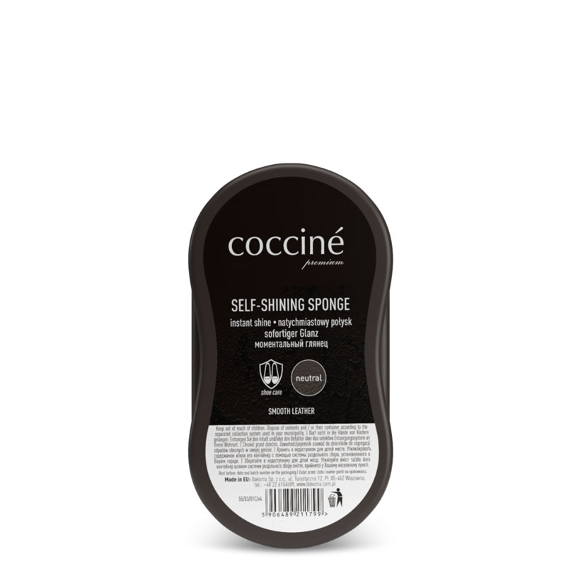Coccine Shine Sponge For Smooth Leather Instant Gloss 55-03-01C