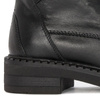Marco Tozzi Black and Gold Leather Boots