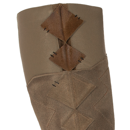 Maciejka 05640-10/00-3 Dark Beige Knee-High Boots