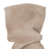 Maciejka Velour Slip-On Knee-High Boots Beige 05057-04/00-6